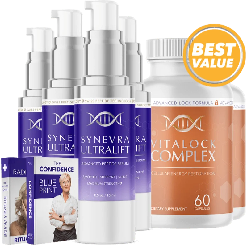 Synevra UltraLift Natural Nail Skin Health Formula — 6 Bottle / 180 Day Pack